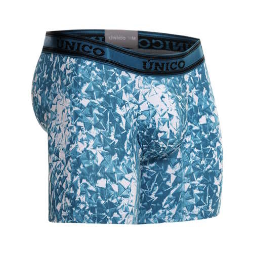 Mundo Unico Triza weiß/print baumwoll-boxershort Mundo Unico Triza weiß/print baumwoll-boxershort