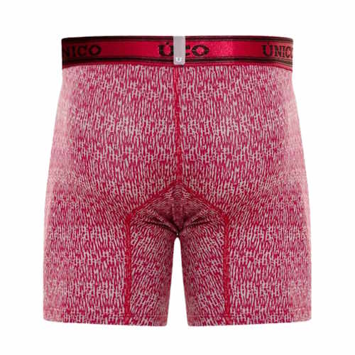 Mundo Unico Tallo rot/print baumwoll-boxershort Mundo Unico Tallo rot/print baumwoll-boxershort