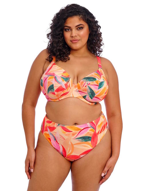 Elomi Schwimmen Sancho Beach orange/pink unwattierter bikini bh Elomi Schwimmen Sancho Beach orange/pink unwattierter bikini bh