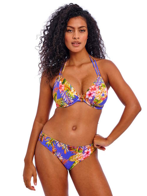 Freya Swim Tiger Valley blau unwattierter bikini bh Freya Swim Tiger Valley blau unwattierter bikini bh