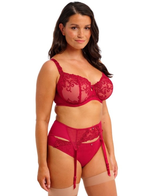 Fantasie-Dessous Portia rot strumpfhalter Fantasie-Dessous Portia rot strumpfhalter