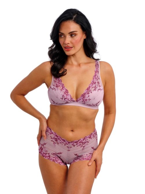 Wacoal Dessous Embrace Lace lila nicht geformter bh Wacoal Dessous Embrace Lace lila nicht geformter bh