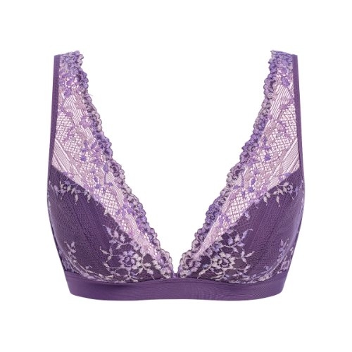 Wacoal Dessous Embrace Lace violett ohne bügel bh Wacoal Dessous Embrace Lace violett ohne bügel bh