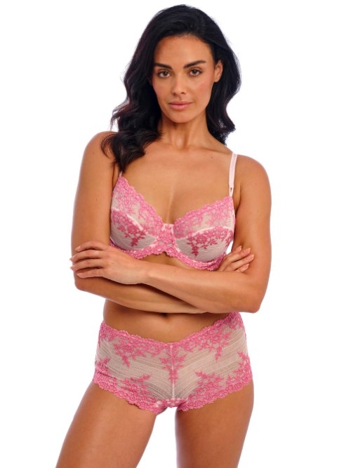 Wacoal Dessous Embrace Lace pink vorgeformter bh Wacoal Dessous Embrace Lace pink vorgeformter bh