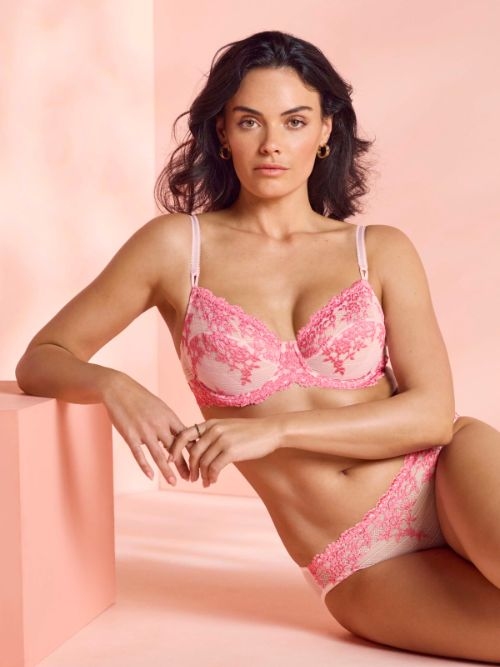 Wacoal Dessous Embrace Lace pink vorgeformter bh Wacoal Dessous Embrace Lace pink vorgeformter bh