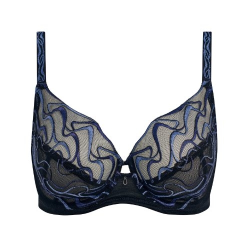 Wacoal Dessous Mayumi navy-blau nicht geformter bh Wacoal Dessous Mayumi navy-blau nicht geformter bh