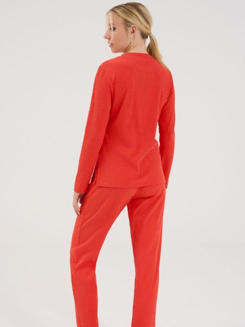 Lisca Lucky orange pyjamahose Lisca Lucky orange pyjamahose