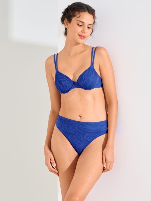 Lisca Bademode Sorrento blau unwattierter bikini bh Lisca Bademode Sorrento blau unwattierter bikini bh