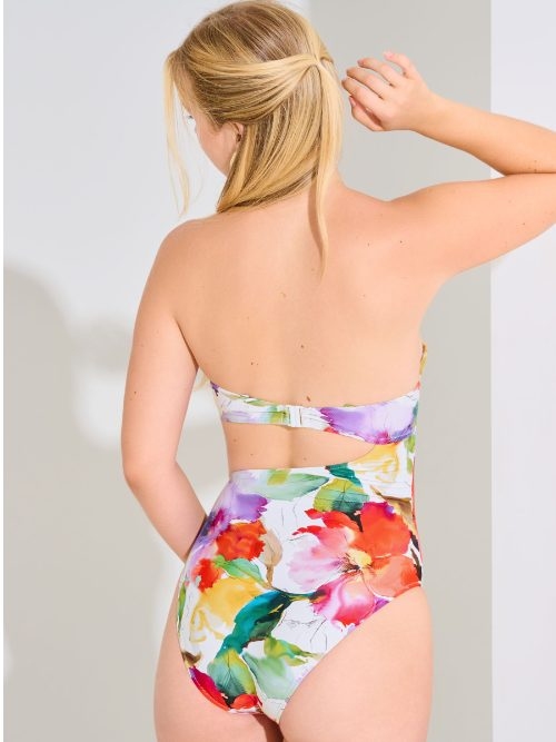 Lisca Bademode Roma weiß/print badeanzüge Lisca Bademode Roma weiß/print badeanzüge