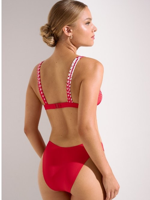 Lisca Bademode Quito rot unwattierter bikini bh Lisca Bademode Quito rot unwattierter bikini bh