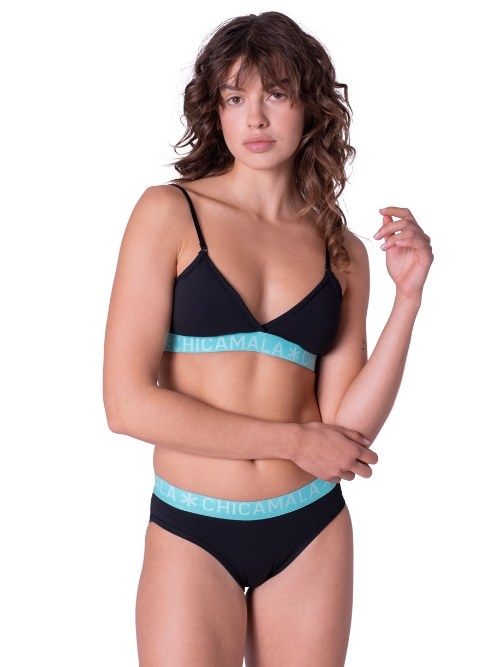 Chicamala Solid schwarz slip Chicamala Solid schwarz slip