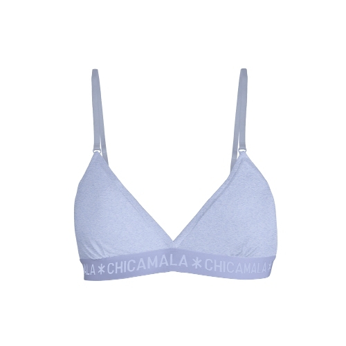 Chicamala Solid blau nicht geformter bh Chicamala Solid blau nicht geformter bh