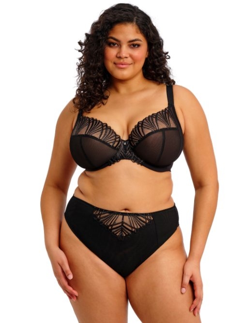 Elomi Reja schwarz brasilianischer slip Elomi Reja schwarz brasilianischer slip