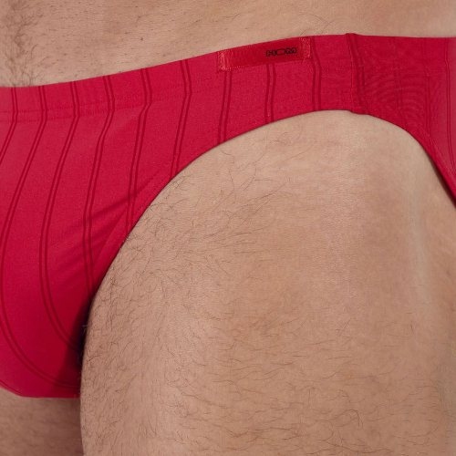 HOM Bademode Nautical Cup rot badeslip HOM Bademode Nautical Cup rot badeslip