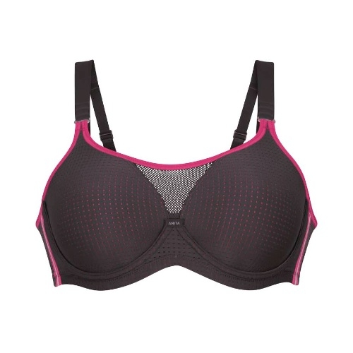 Anita Aktiv Leistung wireX grau/pink sport bh Anita Aktiv Leistung wireX grau/pink sport bh