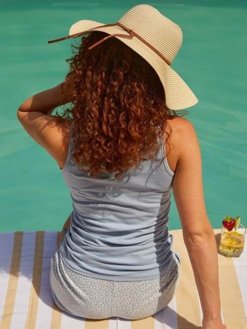 Charlie Choe Fresh Summer Nights blau schlafshirt Charlie Choe Fresh Summer Nights blau schlafshirt