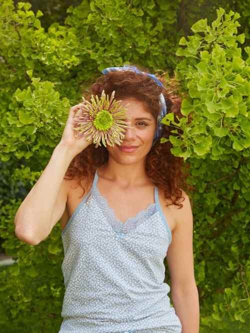 Charlie Choe Fresh Summer Nights blau/print shortama Charlie Choe Fresh Summer Nights blau/print shortama