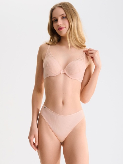 Lisca Infinity apricot/gold push up bh Lisca Infinity apricot/gold push up bh