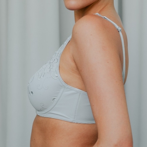 Guy de France Embroidery grau nicht geformter bh Guy de France Embroidery grau nicht geformter bh