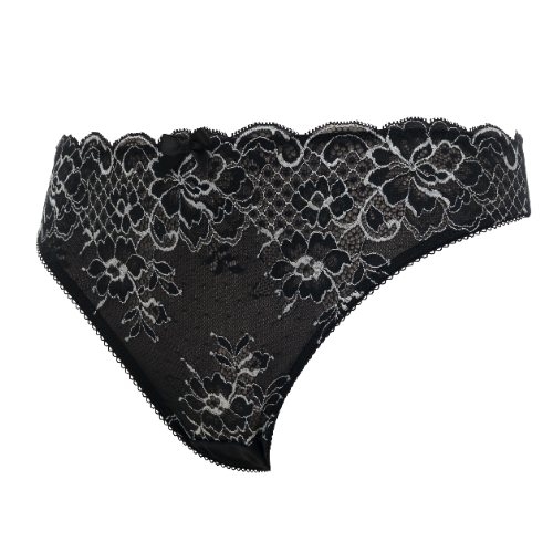 Guy de France Anemone Coronaria schwarz/weiß slip Guy de France Anemone Coronaria schwarz/weiß slip