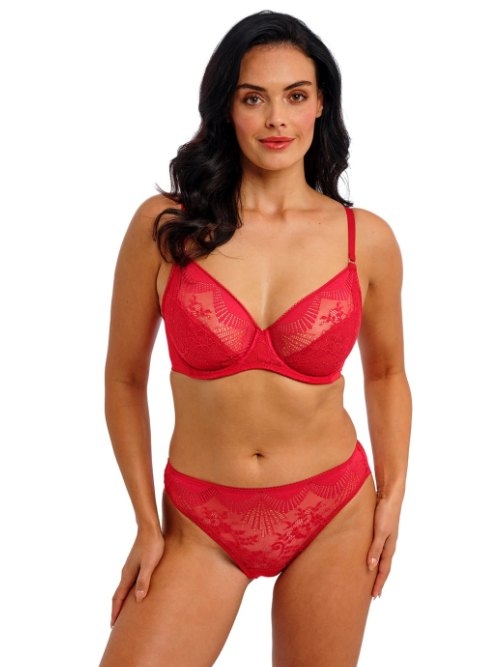 Wacoal Dessous Sensu Lace rot nicht geformter bh Wacoal Dessous Sensu Lace rot nicht geformter bh