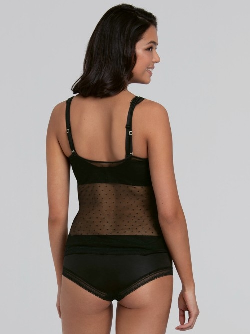 Rosa Faia Emily schwarz spaghetti top Rosa Faia Emily schwarz spaghetti top