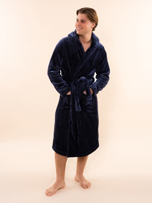 Charlie Choe Cozy Days navy-blau/blau bademäntel Charlie Choe Cozy Days navy-blau/blau bademäntel