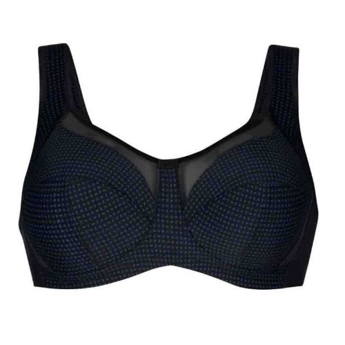Anita Clara blau/schwarz ohne bügel bh Anita Clara blau/schwarz ohne bügel bh