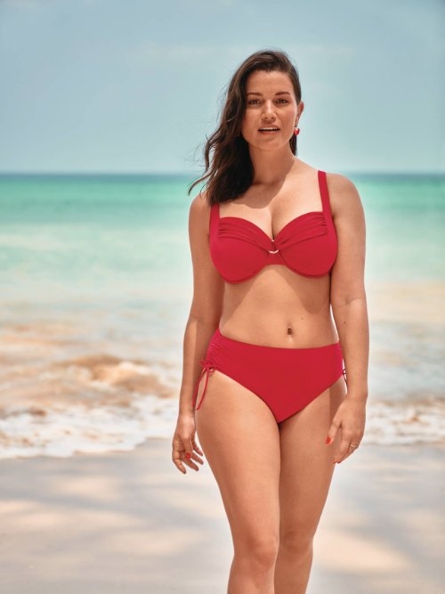 Rosa Faia Bademode Hermine rot gemoldefer bikini bh Rosa Faia Bademode Hermine rot gemoldefer bikini bh