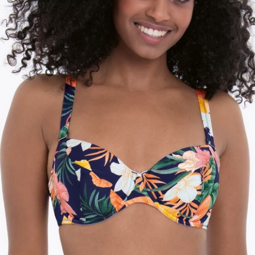 Rosa Faia Bademode Luna navy-blau gemoldefer bikini bh Rosa Faia Bademode Luna navy-blau gemoldefer bikini bh