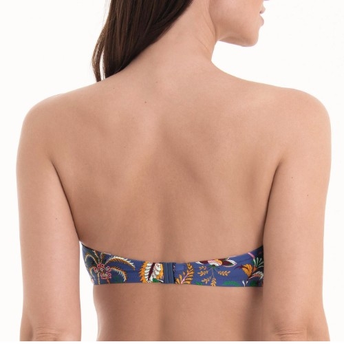 Rosa Faia Bademode Ella blau gemoldefer bikini bh Rosa Faia Bademode Ella blau gemoldefer bikini bh