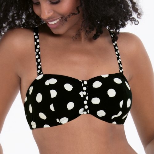 Rosa Faia Bademode Ella schwarz unwattierter bikini bh Rosa Faia Bademode Ella schwarz unwattierter bikini bh